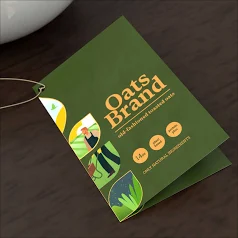 Custom Folded Tags